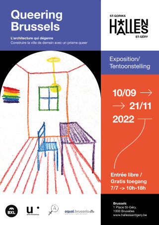 QUEERING BRUSSELS-AFFICHE 2022